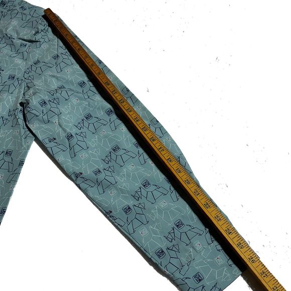 William Murray Scotch Blend Button Down Shirt Carolina Blue Scottie Size L NWT - Picture 12 of 15